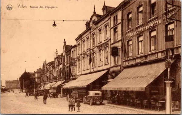 Avenue des Voyageurs, Arlon, Aarlen 1938