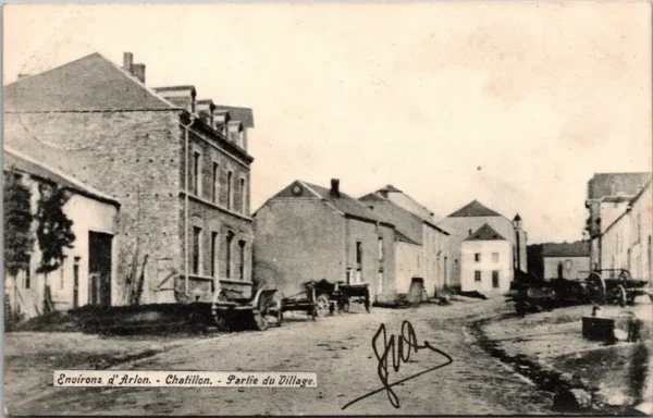 Environs d'Arlon, Chatillon, Partie du Village