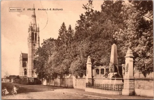 Avenue J.-B. Nothomb, Arlon 1915 (Feldpost)