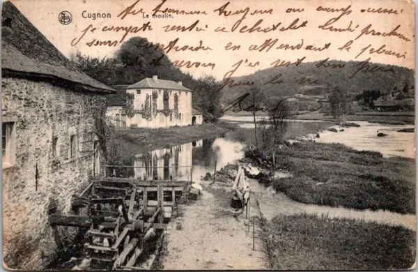 Le Moulin, Cugnon 1912