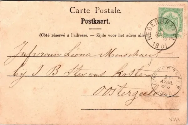 Luxembourg, Nels Bruxelles serie 43 - No. 8 - 1901