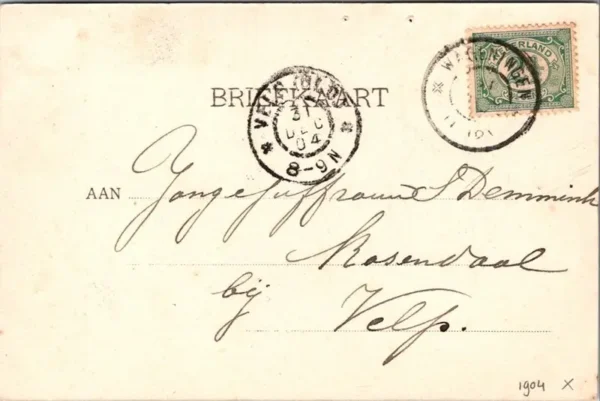 Wageningen, Klein Plantsoen 1904