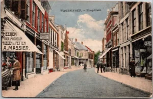 Wageningen, Hoogstraat 1927 - (A. Massier)