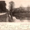 Weg naar de Bilt, bij Utrecht 1902 (UT)