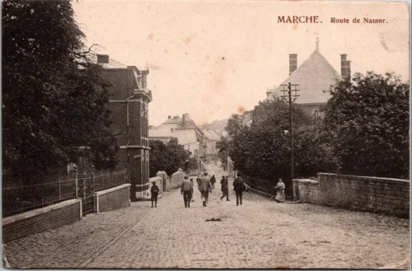 Route de Namur, Marche 1916 (Feldpost)