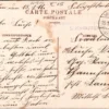 Route de Namur, Marche 1916 (Feldpost)