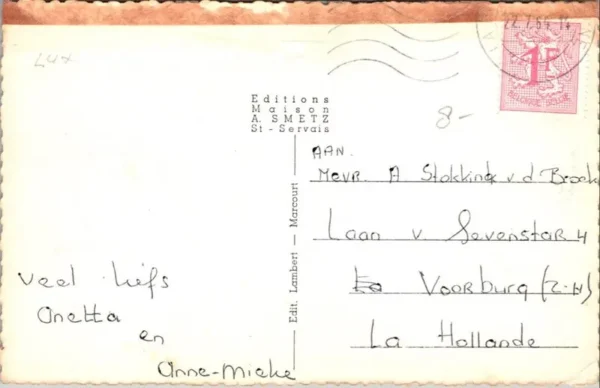 Panorama vu de St. Thibeaux, Marcourt 1964