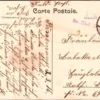 Maisons Frontières, Pussemange 1914 (Feldpost)