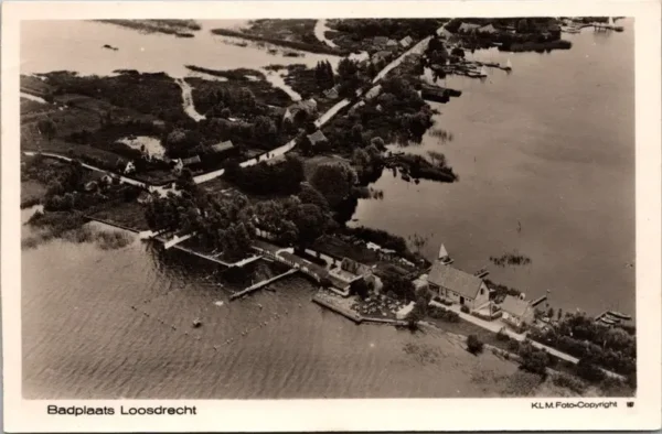 Badplaats Loosdrecht, (Luchtfoto)