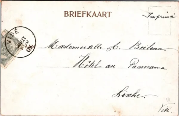 Zwolle, Eekwal achterzijde 1905 (OV)
