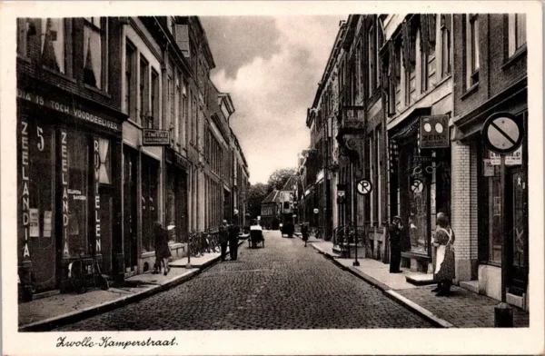 Zwolle, Kamperstraat 1943 (Feldpost Stempel)
