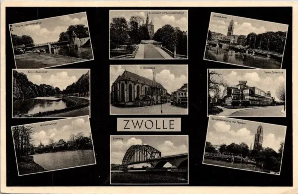 Zwolle, Nieuwe Haven 9-luik 1940 (Feldpost)