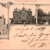 Zwolle, Sassenpoort 1899 - Litho (OV)