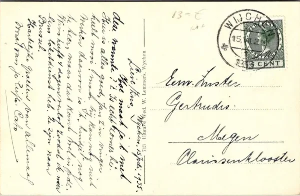 Wijchen, Panorama 1935 (GD)