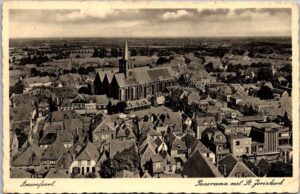 Amersfoort, Panorama met St. Joriskerk 1939 (UT)