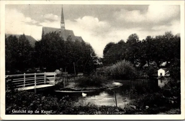 Seppe, St. Gerardus-Retraitenhuis, Gezicht op de Kapel 1941 (NB)