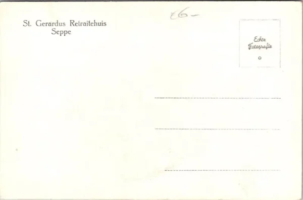 Seppe, St. Gerardus Retraitehuis (NB)