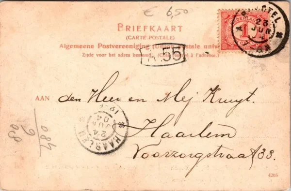 Vught, Gestelsche weg, Villa 'Amélie' 1904 (NB)