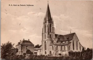 Veldhoven, R,K. Kerk en pastorie 1926 (NB)