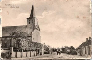 Veldhoven, R,K. Kerk (Militaire Feldpost) 1914 (NB)