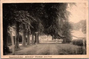 Ulvenhout, Annadreef, Vakantiekinderhuis 'Rotterdam' 1935 (NB)