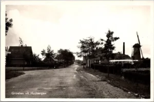 Groeten uit Huijbergen, Molenzicht 1957 (NB)