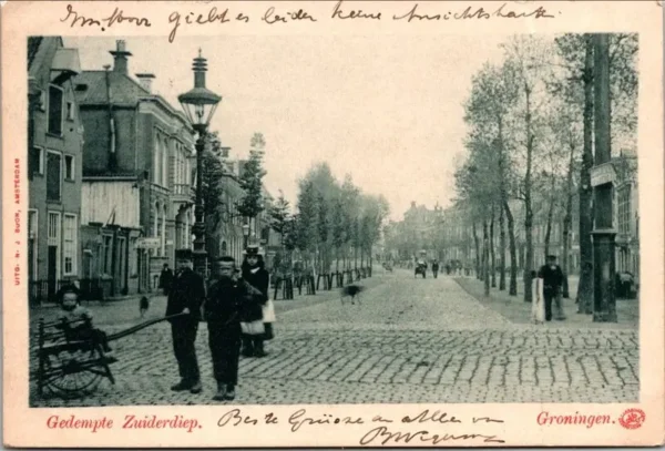 Groningen, Gedempte zuiderdiep 1901 (GR)