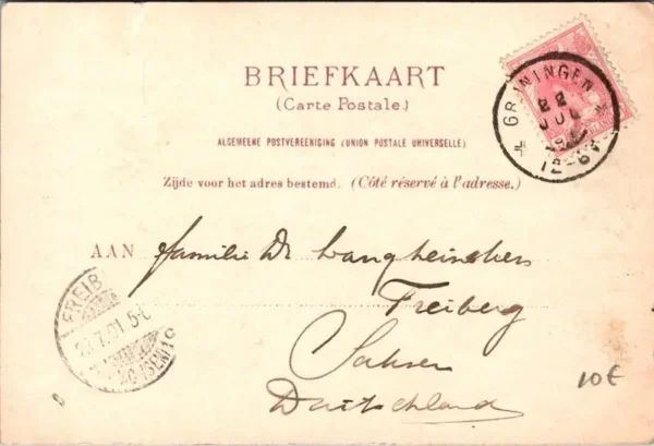 Groningen, Gedempte zuiderdiep 1901 (GR)