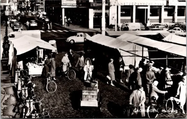 Groningen, Marktdag 1964 (GR)