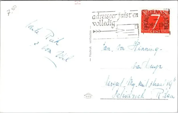 Groningen, Marktdag 1964 (GR)