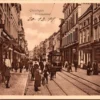 Groningen, Heerenstraat met tram 1911 (GR)