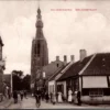 Hilvarenbeek, Gelderstraat, Tramrails, Wegwijzer 1911 (NB)