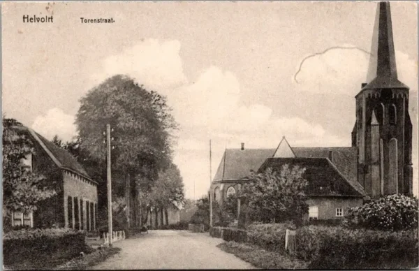 Helvoirt, Torenstraat, Leo Sikkers (NB)