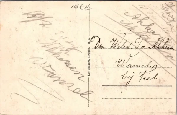 Helvoirt, Torenstraat, Leo Sikkers (NB)