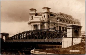 General Post Office and Bridge (Photo Postcard), Singapore