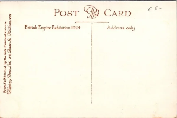 Aerial view of Wembley Stadium and the Australian Pavilion, The British Empire Exhibition 1924