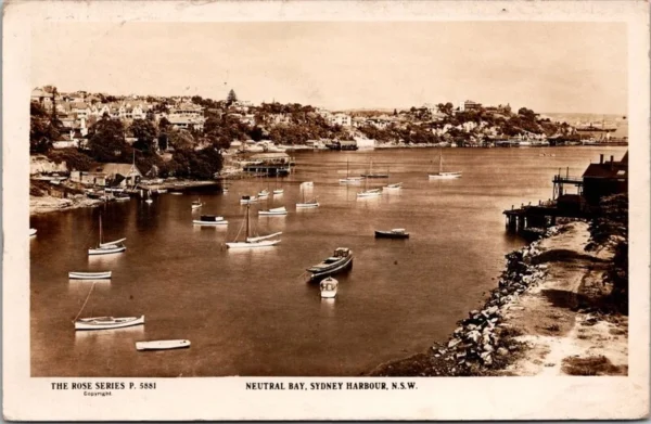 Neutral Bay, Sydney Harbour 1923 (N.S.W.)