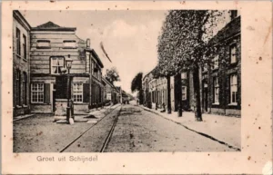 Groet uit Schijndel, Tramspoor 1911 (NB)