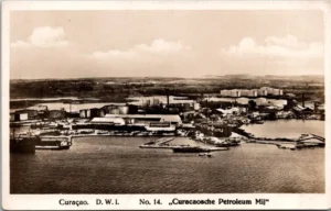 Petroleum Industrie Mij, Aerial view, Curaçao