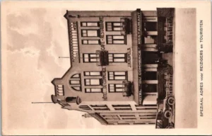 Abrabant11-2-26_025 Eindhoven, Stationsplein 'Hotel Du Commerce' (J.H. Nijpels) (NB)