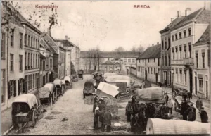 Abrabant11-2-26_029 Breda, Varkensmarkt op het Kasteelplein 1907 (NB)