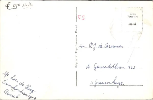 Reusel, Wilhelminalaan 'Handelhuis Toba' (NB)