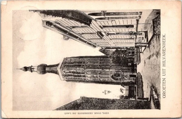 Groeten uit Hilvarenbeek, Toren 1907 (NB)