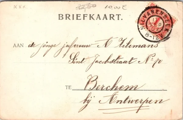 Groeten uit Hilvarenbeek, Toren 1907 (NB)