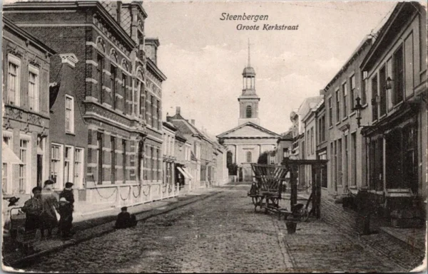 Steenbergen, Groote Kerkstraat 1913 (NB)