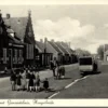 Hoogerheide, Dorpstraat met Gemeentehuis (NB)