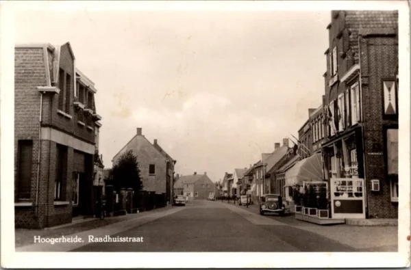 Hoogerheide, Raadhuisstraat 1955 (NB)