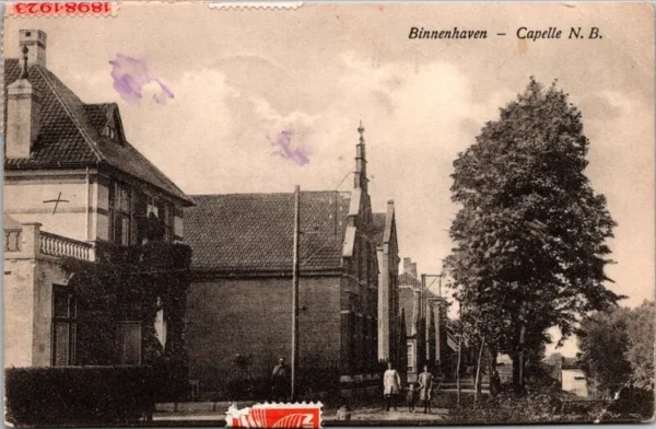 Capelle, Binnenhaven 1925 (NB)