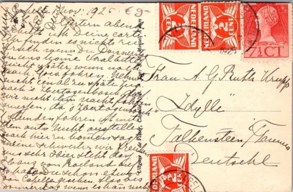 Capelle, Binnenhaven 1925 (NB)