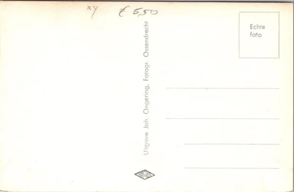 Groeten uit Ossendrecht, Panorama, Luchtfoto (NB)